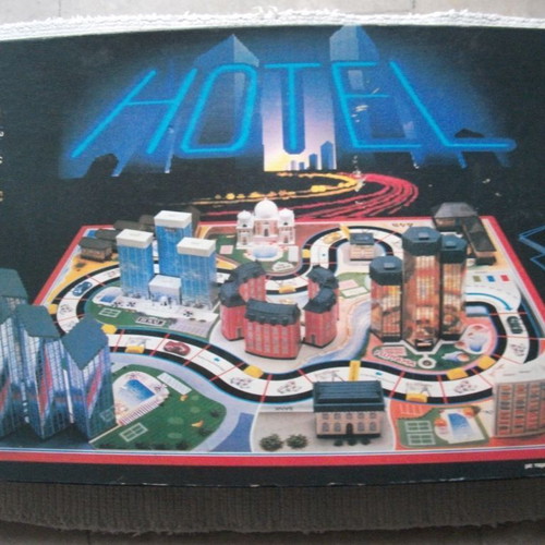 Hotel board game MB Games Nilco used