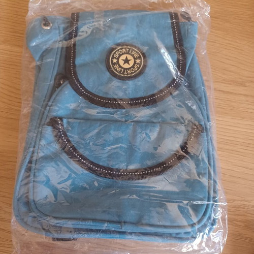 Spots Line Backpack new, blue