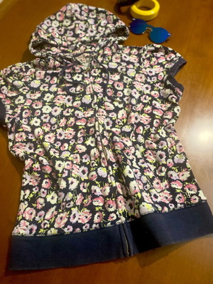 Juicy Couture hoodie like new, colorful terry fabric, size S