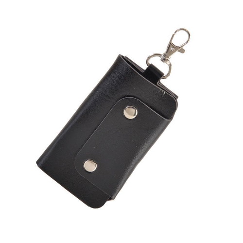 Key wallet new, black, made of PU