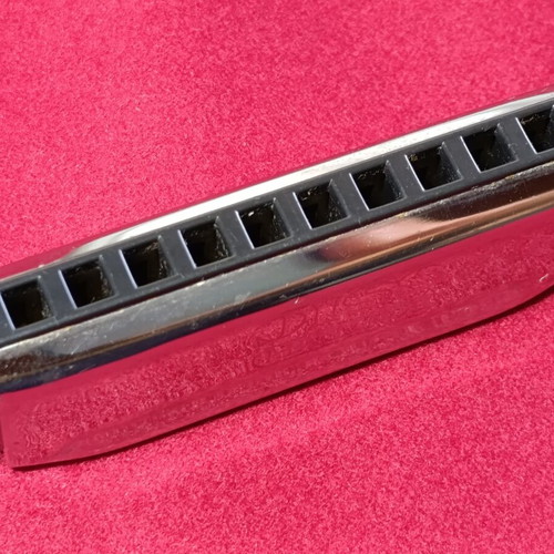 Bontempi Classic harmonica used with metal cover, 10 holes