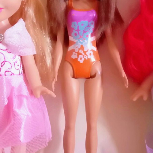 Doll pack with Barbie, animal, princess, mermaid like new