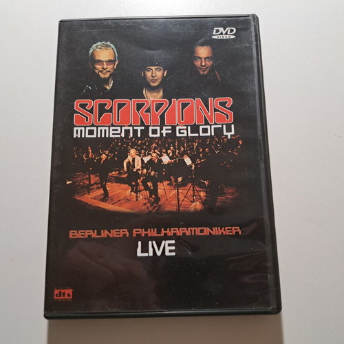 Scorpions Moment of Glory DVD used, live concert 2000