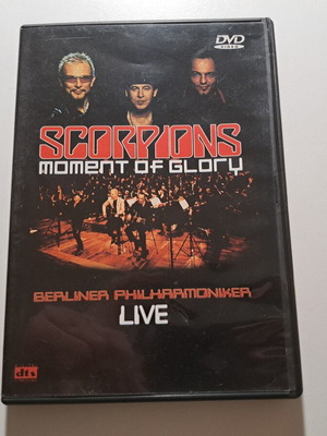 Scorpions Moment of Glory DVD used, live concert 2000