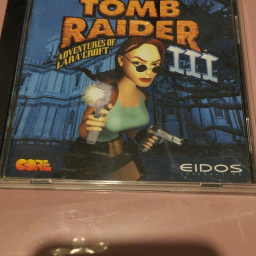 Tomb Raider III PC game, like new, US retail edition