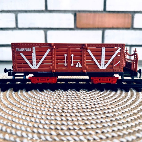 Electric train set with number 8 tracks