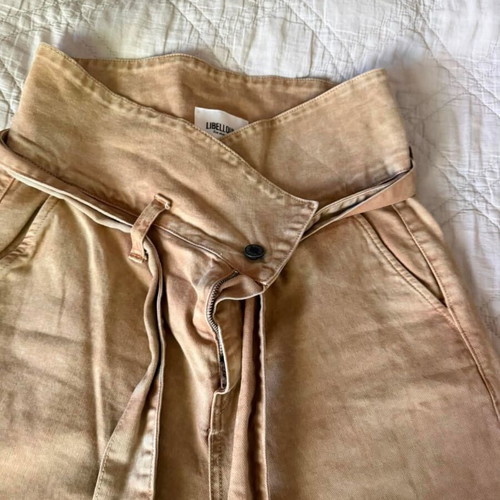 Trouser woman beige size L 40 12 like new