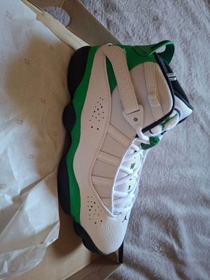 Jordan 6 Rings sneakers white lucky green size 43