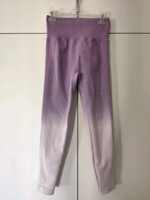 Shein purple seamless leggings like new, medium size