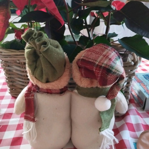 Dolls connected like new, decoration for all seasons