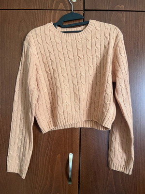Πουλόβερ μπεζ σαν καινούργιο, μέγεθος S