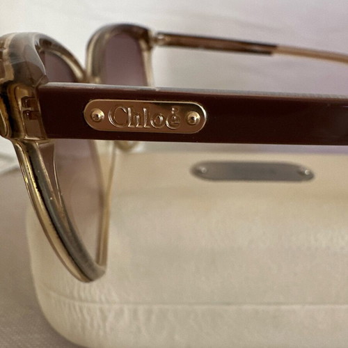 Chloe sunglasses CL2201 like new, beige and brown