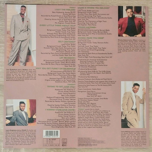 Today The New Formula vinyl LP album new 1990 Motown