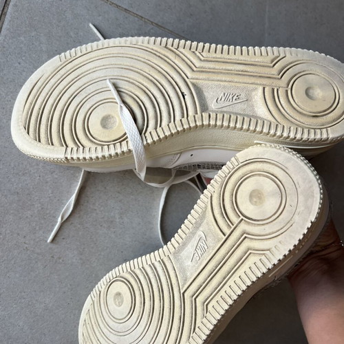 Nike Air Force 1 '07 women's shoes used, white, size 37.5