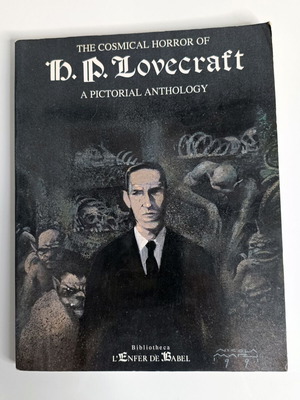 The Cosmical Horror Of H.P. Lovecraft A Pictorial Anthology like new, Italian