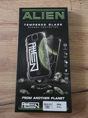 Tempered glass for iPhone 15 Pro by ALIEN new