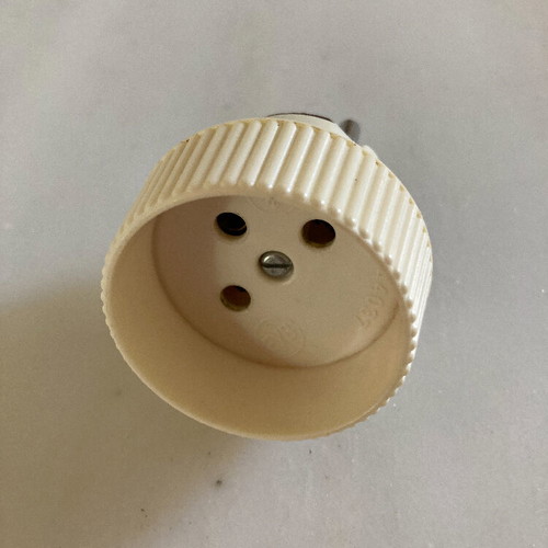 Vintage adapter 1950s/1960s three-to-two poles like new