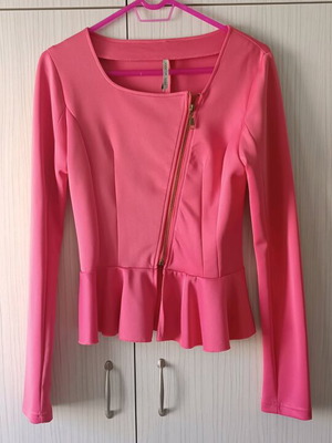 Pink Woman women's jacket pink like new, size M