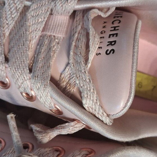 Skechers Hi Ridge girls' sneakers size 28, pink with star details