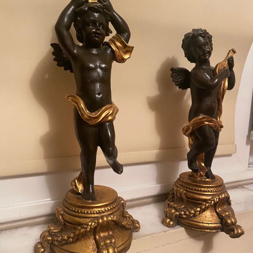 Decorative figurines like new, set of 3 pieces