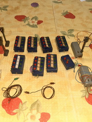 Märklin H0 control set with signals and electrical components used