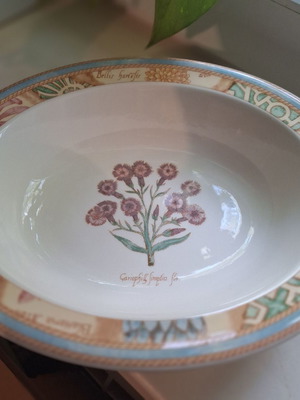 Σετ 2 πορσελάνινα σαλατιέρες Wedgwood Home Garden Maze, σαν καινούργιες
