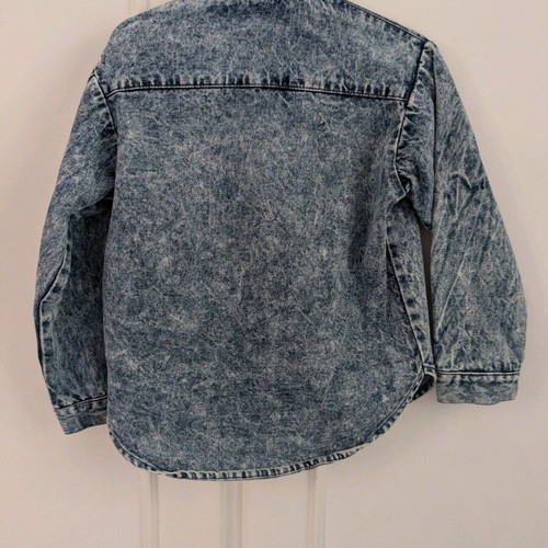Denim shirt 104, like new, blue