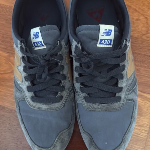 New Balance athletic shoes size 44.5, dark blue