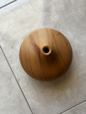 Aromatherapy diffuser with LED light and timer