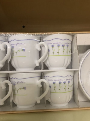 Luminarc Coffee Cups Set of 6 New