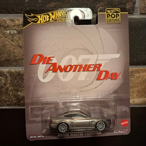 James Bond Aston Martin Vanquish Hot Wheels Premium καινούργιο