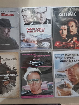 Clint Eastwood συλλογή ταινιών, 10 DVD με ελληνικούς υπότιτλους
