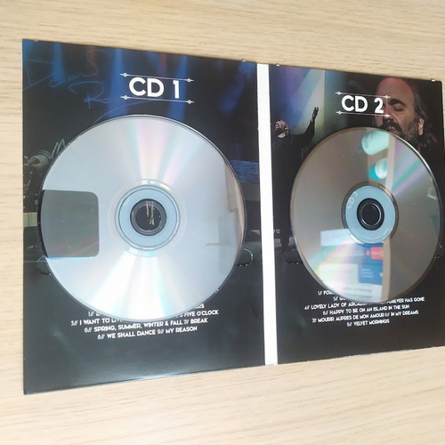 Demis Roussos Live 2CD like new, pop hits collection