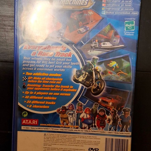 Micro Machines PlayStation 2 used, racing game