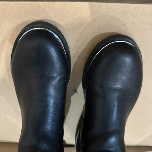 Zara boots with pearls, size 37, black