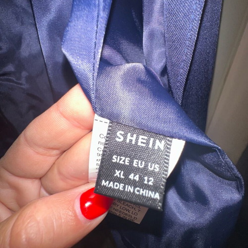 Shein women's suit set new, blue, xl-44