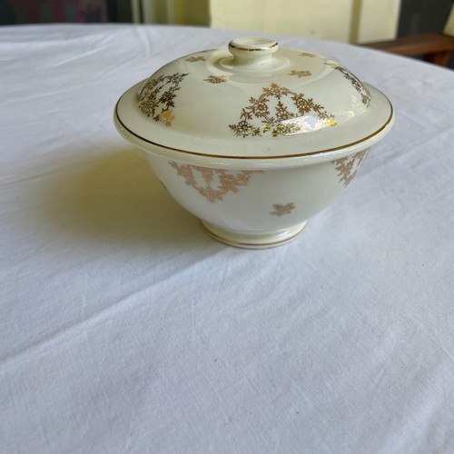 Ditmar Urbach fondantière used, porcelain from 1930s