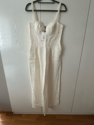 Ολόσωμη φόρμα Mallory The Label καινούργια, μέγεθος M 38 10, άσπρη