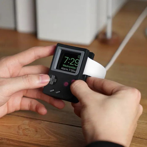 Nintendo Apple Watch Charger Stand compatible with Ultra SE 11 10 9 8 7 6 5