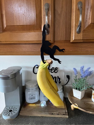 Monkey Banana Hanger new, smart kitchen organization