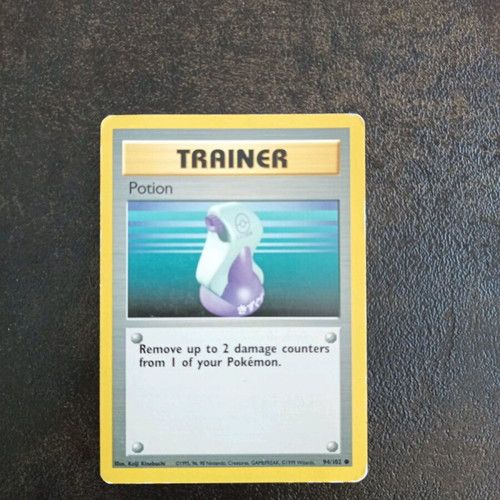 Pokémon Trainer Potion card used 94/102