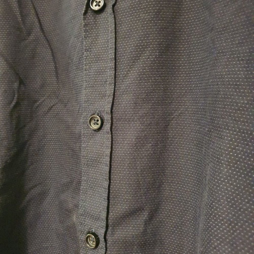 Antony Morato dark blue shirt like new with minimal design, size L