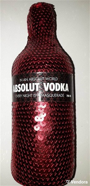  sfragismeni Absolut Vodka ""Masquerade"" tou 2008, sillektiki, paragogis se periorismeni posotita.