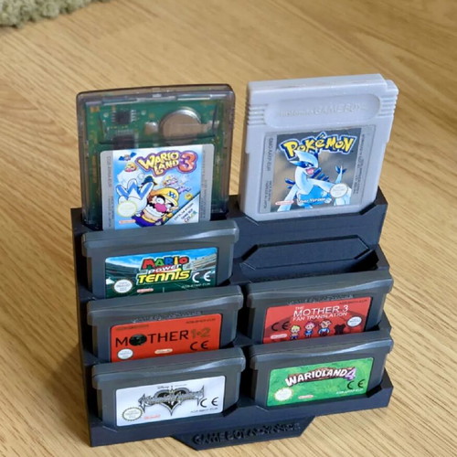 Game Boy Advance and Game Boy Color storage stand new