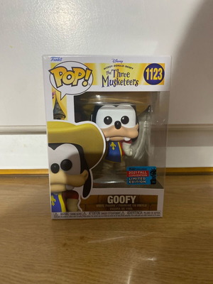 Funko Pop Disney Goofy The Three Musketeers 1123 new