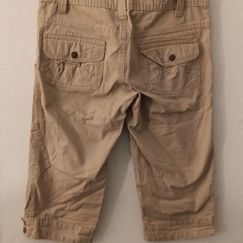XDYE Cotton Bermuda shorts like new, size S, beige