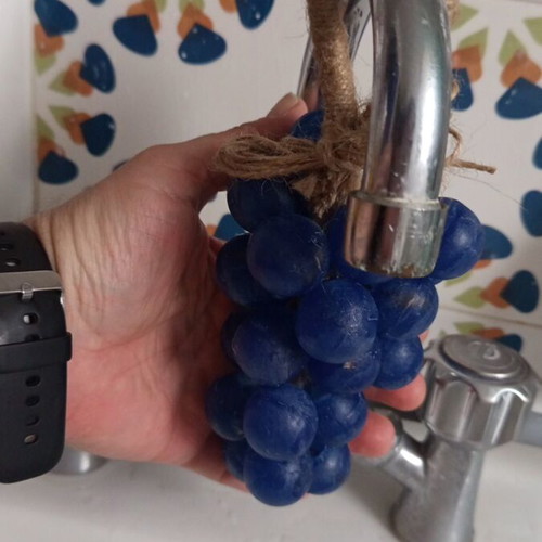 Handmade glycerin soap grape design aromatic for all skin types