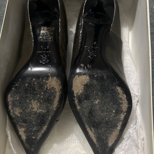 Haralas pumps like new, brown, size 38 1/2