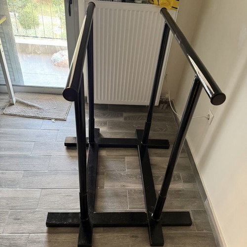 Gymnastics Dip Bars refurbished, sturdy metal construction