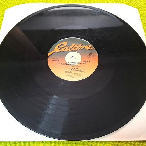 Julie I'm In Love With Michael Jackson's Answerphone 12' vinyl used, electronic